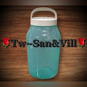 Tupperware Beautiful and Jumbo 3L Universal Jug  in Mint Color New